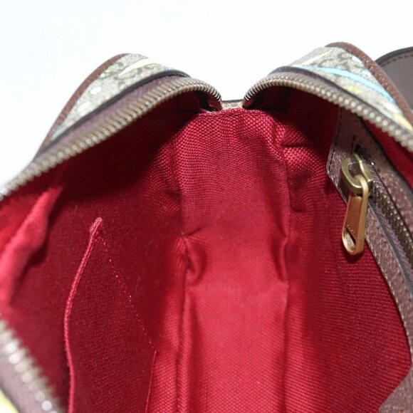 GUCCI GG Supreme Disney Collaboration Waist Bag PVC Beige 602695 Auth 141153M - Picture 13 of 16